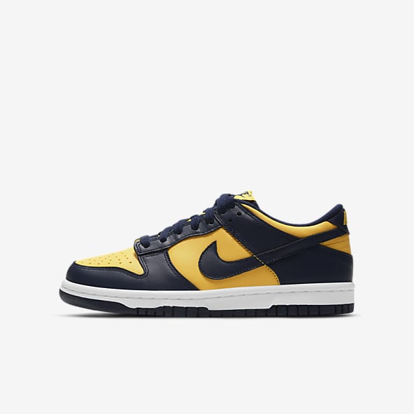 Ninos grandes 20 25 cm Amarillo Nike Dunk Calzado. Nike US